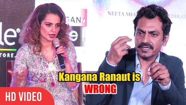 Nawazuddin Siddiqui Befitting Reply to Kangana Ranaut for Criticizing Bollywood | MUST WATCH
