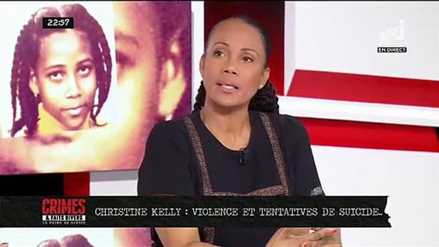 La journaliste Christine Kelly a révélé pour la première fois hier soir à la télé son passé d'enfant battue et ses tentatives de suicide