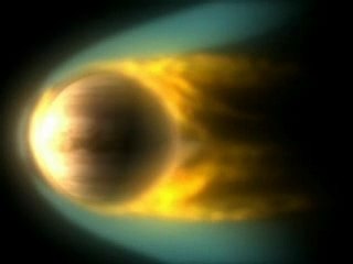 Vénus n’est pas protégée du vent solaire...