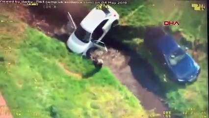 Nefes kesen polis takibi su kanalında son buldu