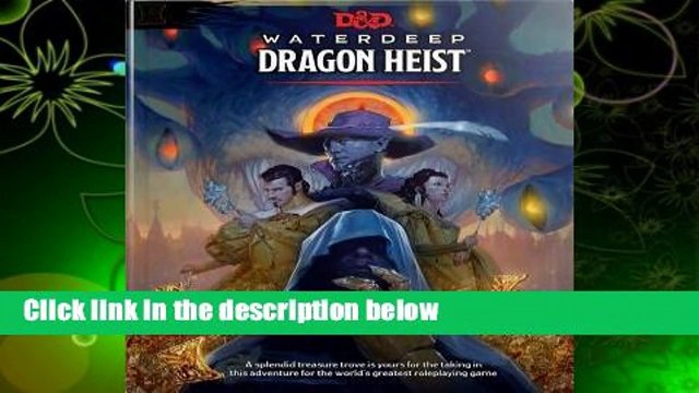 About For Books D&d Waterdeep Dragon Heist Hc by Wizards RPG Team