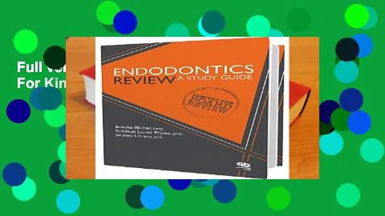 Full version  Endodontics Review  For Kindle