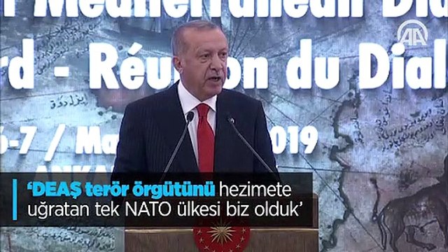 'DEAŞ terör örgütünü hezimete uğratan tek NATO ülkesi biz olduk'
