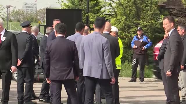 Şehit Polis Memuru Mevlüt Metin İçin Çevik Kuvvet Şubesi Önünde Tören Düzenlendi - Ankara