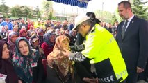 Şehit polis memuru Mevlüt Metin için Çevik Kuvvet Şubesi önünde tören düzenlendi - ANKARA