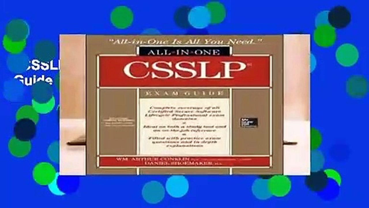 CSSLP Certification All-in-One Exam Guide  Review