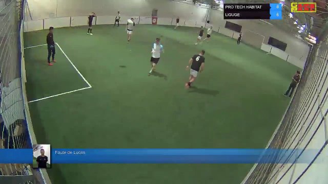 Faute de Lucas - PRO TECH HABITAT Vs LIGUGE - 06/05/19 21:00 - LIGUE 1 - Poitiers Game Parc