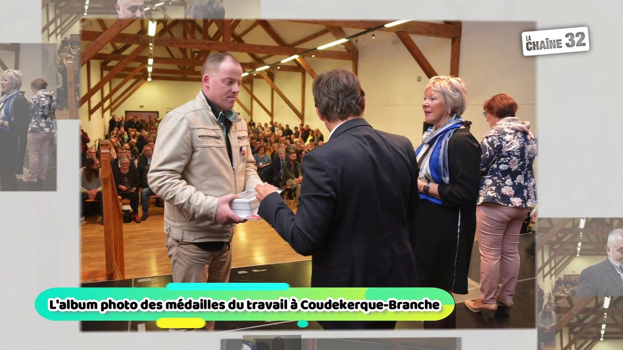 L'album photo des médailles du travail à Coudekerque-Branche