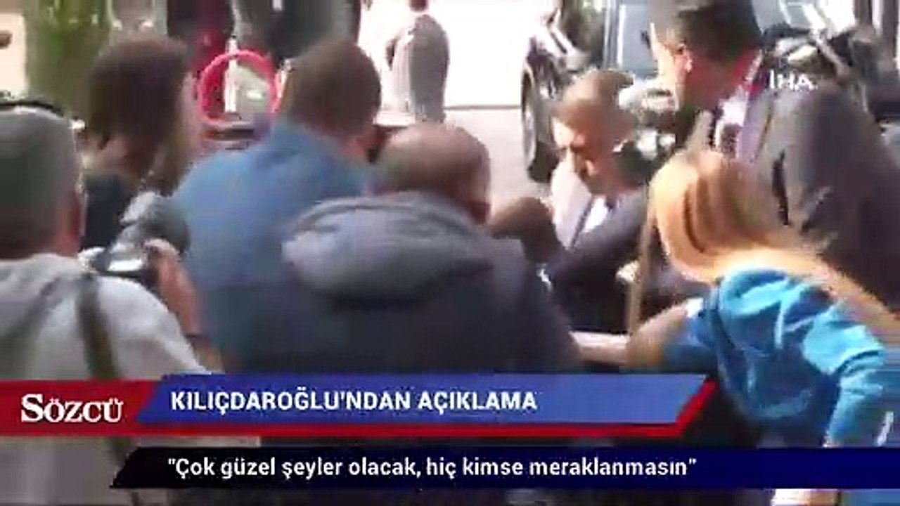 CHP lideri Kemal Kılıçdaroğlu: "Çok güzel şeyler olacak, hiç kimse meraklanmasın"