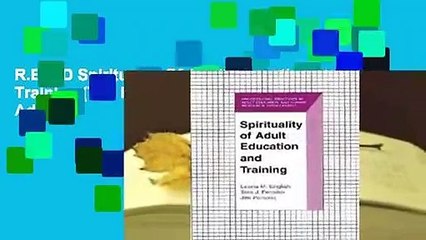 R.E.A.D Spirituality Of Adult Education And Training (The Professional Practices In Adult