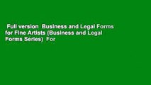 Full version  Business and Legal Forms for Fine Artists (Business and Legal Forms Series)  For