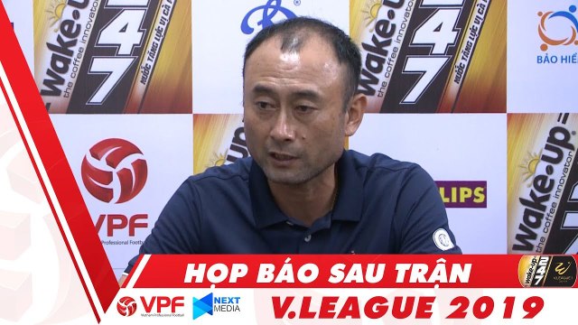 HLV Lee Tae Hoon: Đây chưa phải trận đấu tốt nhất của HAGL | VPF Media