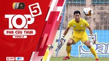 Tuấn Mạnh bay người xuất thần, lọt top 5 pha cứu thua vòng 8 - Wakeup 247 V.League1 2019 | VPF Media
