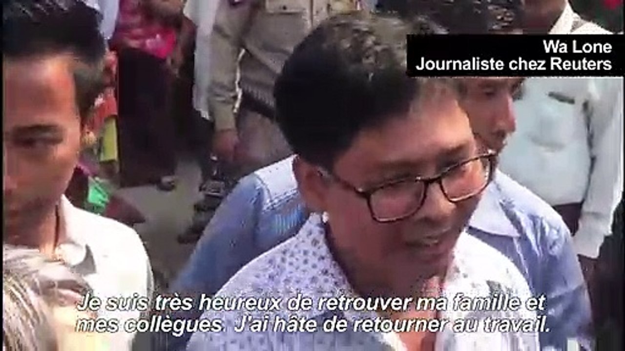La Birmanie libère deux journalistes de Reuters