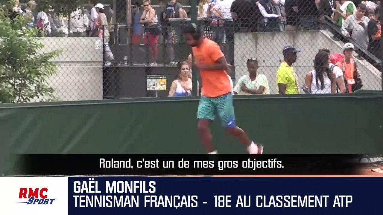 Gael Monfils "J'ai envie de gagner Roland-Garros, c'est l'un des mes objectifs"