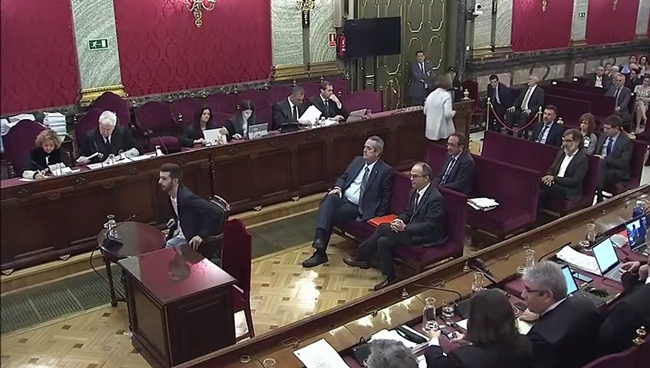 Declaració com a testimoni al judici contra el procés de Joan BonaNit