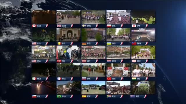 120.000 corredores participan desde 72 países de forma simultánea en una prueba benéfica