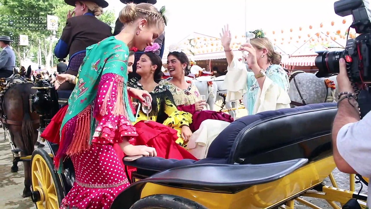 Famosos en el segundo día de la Feria de Abril de Sevilla