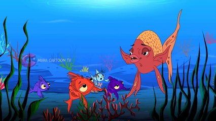 Clever Crab - Panchatantra English Moral Stories For Kids - Maha Cartoon TV English