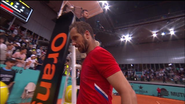 Madrid - La balle de match de Gasquet contre Davidovich Fokina