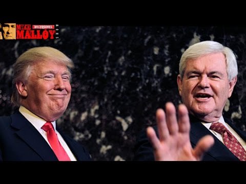 Newt Gingrich Begs Donald Trump For VP Nomination
