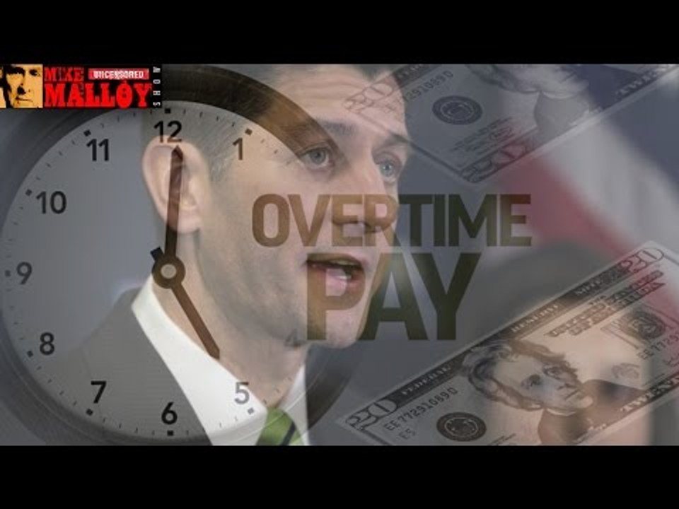 Paul Ryan Threatens to Take Away Overtime Pay From Workers