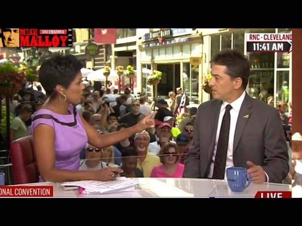 MSNBC’s Tamron Hall Destroys Scott Baio On Live TV For Calling Hillary Clinton A Cunt