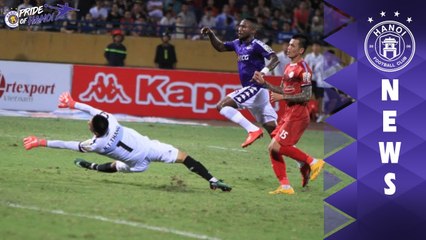 Hoàng Vũ Samson mở tỷ số sau đường chuyền chớp cơ hội cực nhanh của Quang Hải | HANOI FC