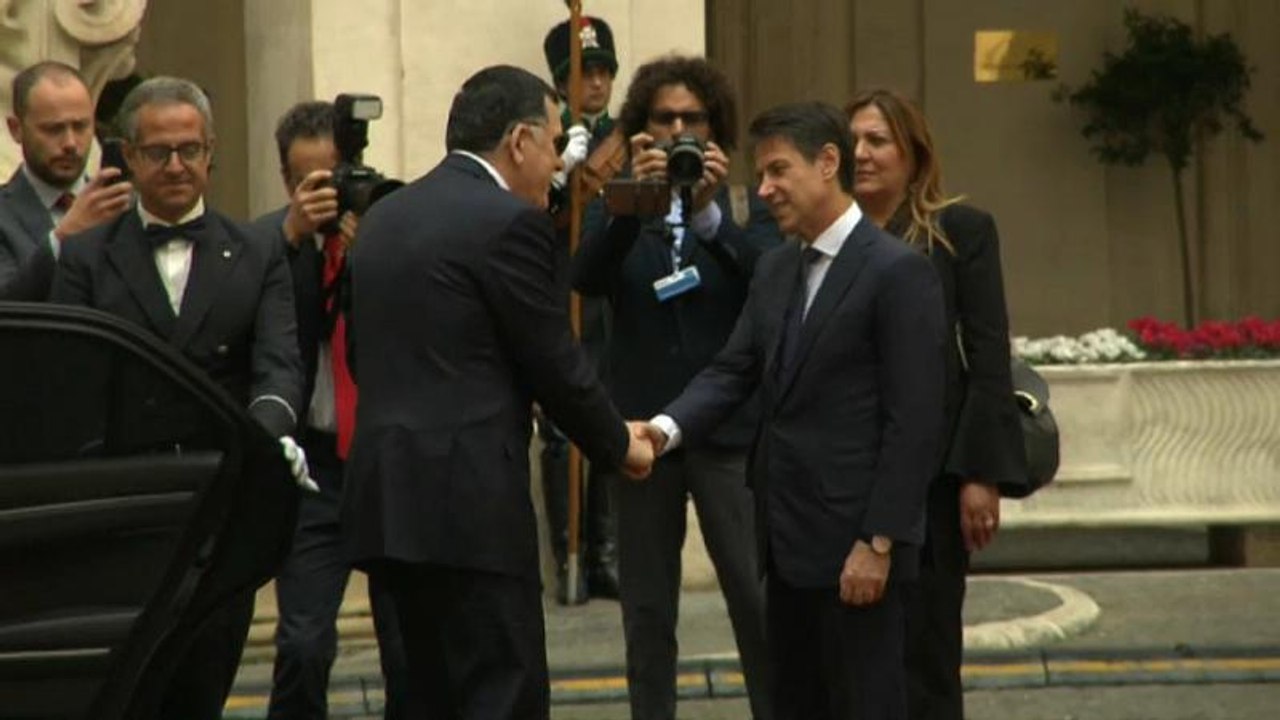 Libyens Regierungschef auf Europabesuch