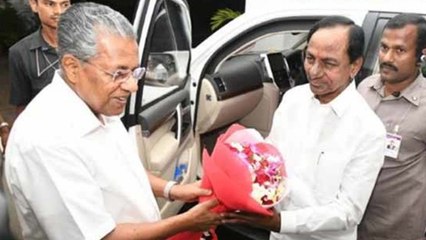 சந்திரசேகர ராவுடன் சந்திப்பு குறித்து விளக்கிய பினராயி விஜயன்- வீடியோ