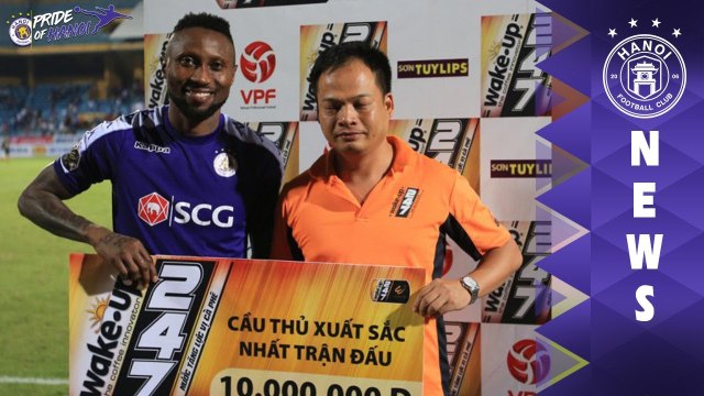 Dấu ấn đậm nét của Hoàng Vũ Samson trong chiến thắng của đội nhà trước TP. Hồ Chí Minh | HANOI FCv