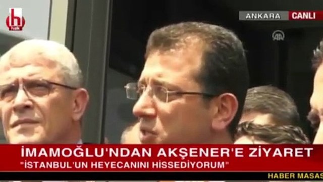 Ekrem İmamoğlu Meral Akşener'le görüşmesi sonucu açıklama yaptı