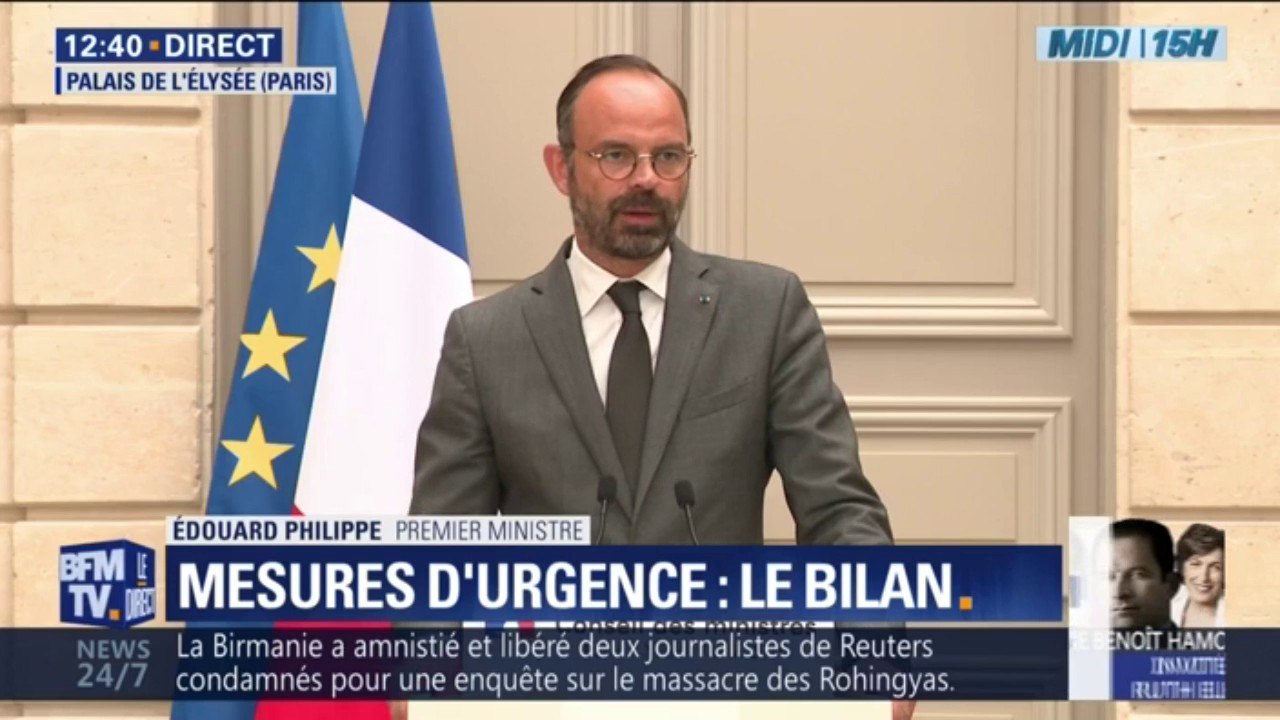 "Plus de 4 millions de foyers touchent la prime d'activité" Édouard Philippe fait le bilan des mesures d'urgences