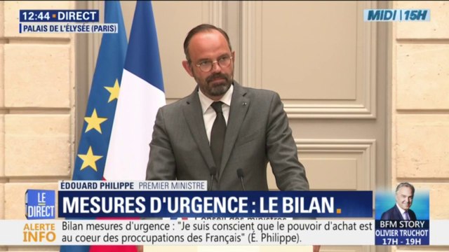 Édouard Philippe: L'exonération fiscale des heures supplémentaires procurera 3 milliards d'euros supplémentaires sur l'année