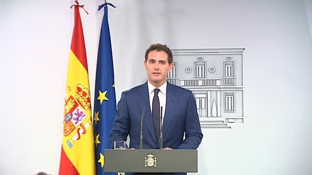 Rivera dice que hará una oposición firme pero leal a los españoles y con sentido de Estado