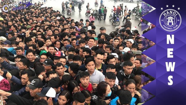 Sốc: Sốt vé diễn ra ngay trong trận đấu giữa Bình Dương và Hà Nội | CĐV không mua nổi vé vào sân