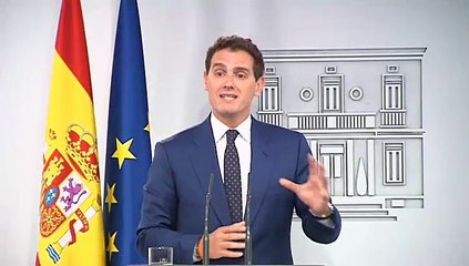 Rivera dice que hará una oposición "firme" pero "leal a los españoles y con sentido de Estado"