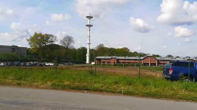 Jumet-Chantier centre fermé