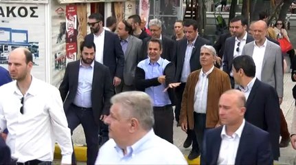 Ο Κ.Μητσοτάκης στη Χαλκίδα