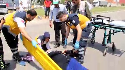 Trafik kazası: 2 yaralı - HATAY