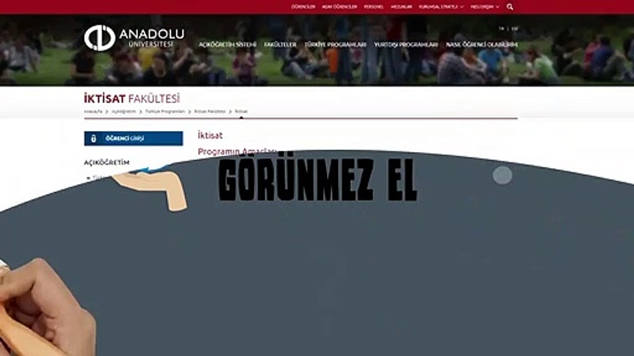 Anadolu Üniversitesi İktisat Fakültesi İktisat Lisans Programı