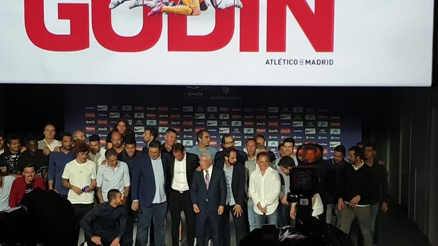 Godín se despide del Atlético de Madrid