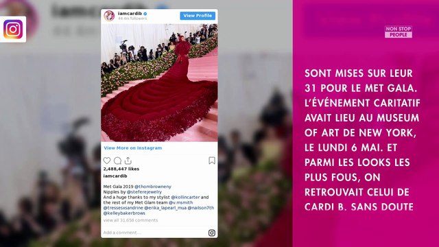 MET Gala 2019 : Lady Gaga finit en petite tenue sur le tapis rouge