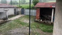 Çanakkale’de dolu yağışı meyve ve buğdaylara zarar verdi
