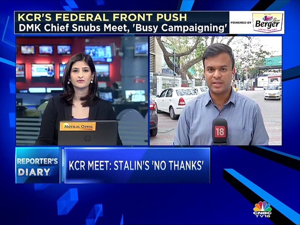 Telangana's chief minister K Chandrashekar Rao pushes for formation of a non-BJP, non-Congress front