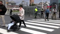 Taksim Meydanı'nda 'Trafik' Etkinliği
