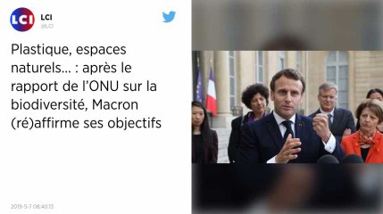 Gaspillage, pesticides, PAC, plastiques… Emmanuel Macron s’engage pour la biodiversité