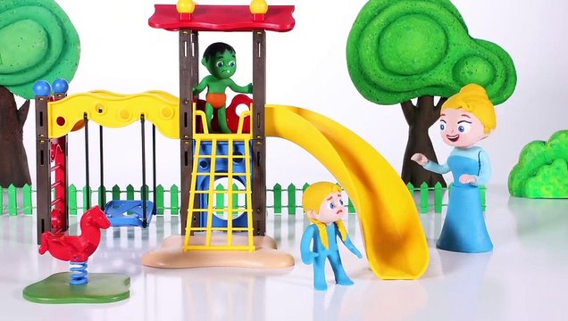 KIDS PLAYING WITH CONSTRUCTION TOYS ❤ PLAY DOH CARTOONS FOR KIDS
