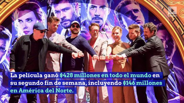 'Avengers: Endgame' se convierte en la segunda película más taquillera de la historia