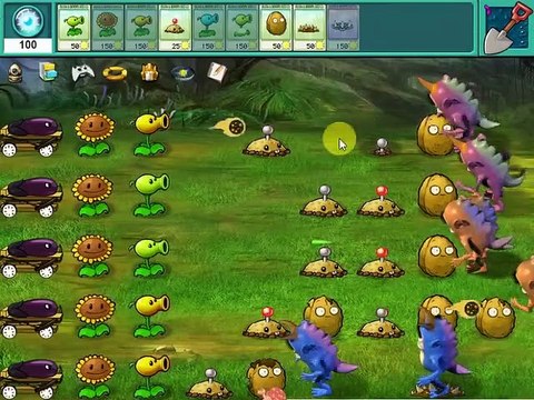 plants vs Aliens Level 8 | Video Game | Kids Game | Game Time